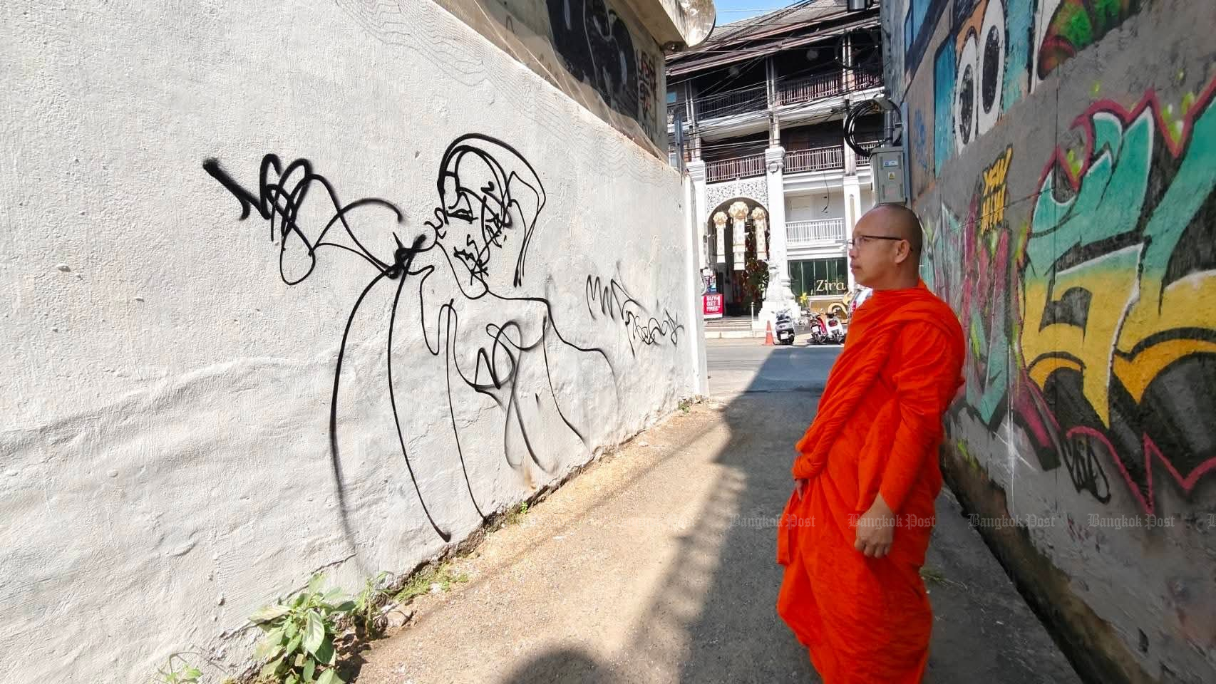Peinture à gratter - Chiang Mai